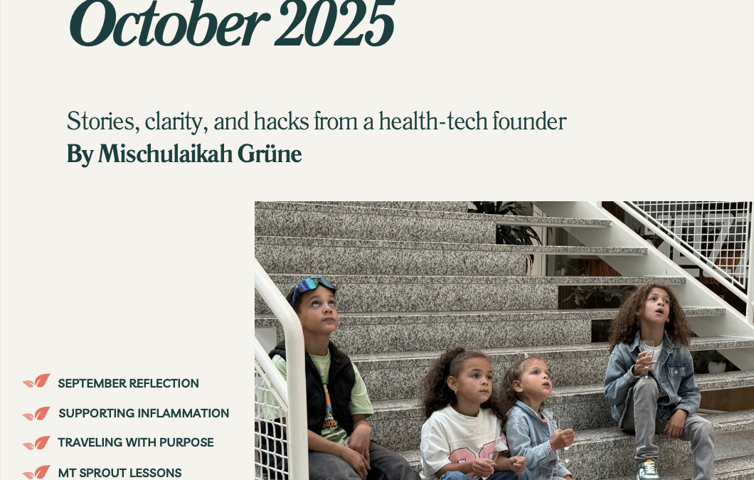 Dans ma tête ce mois-ci | octobre 2025 | Tout sur l'inflammation